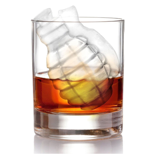 Grenade Ice Cube Mold