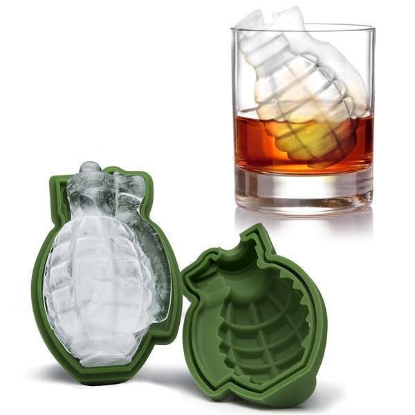 Grenade Ice Cube Mold