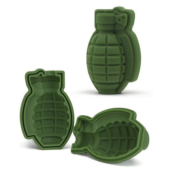 Grenade Ice Cube Mold