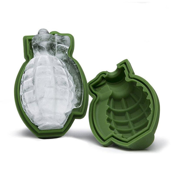 Grenade Ice Cube Mold