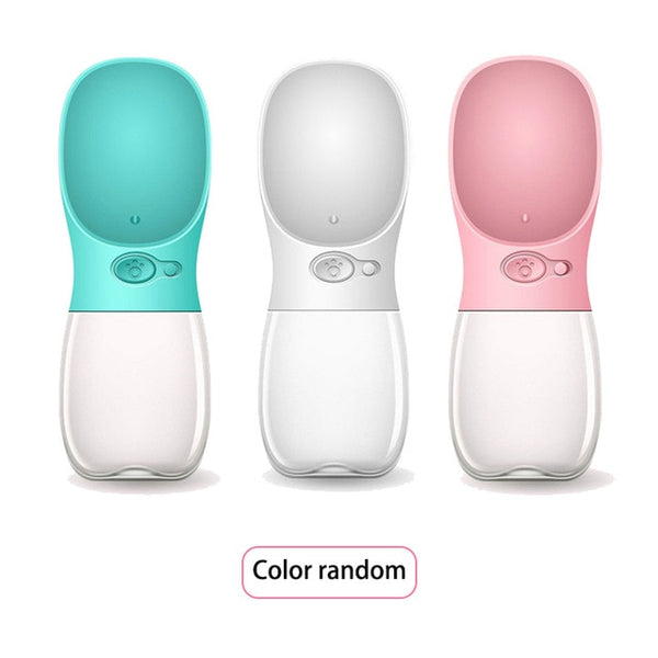 350ML/550ML Portable Pet Dog Water Bottle Travel Dog Bowl Cups Dogs Cats Feeding Water Outdoor For Puppy Cat Pets Products