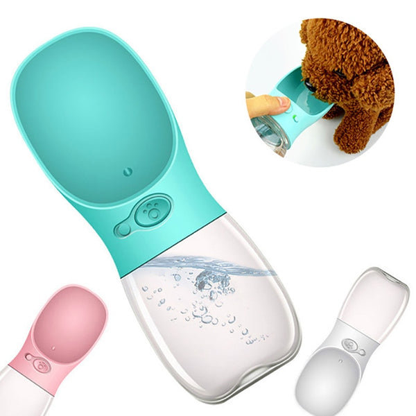 350ML/550ML Portable Pet Dog Water Bottle Travel Dog Bowl Cups Dogs Cats Feeding Water Outdoor For Puppy Cat Pets Products